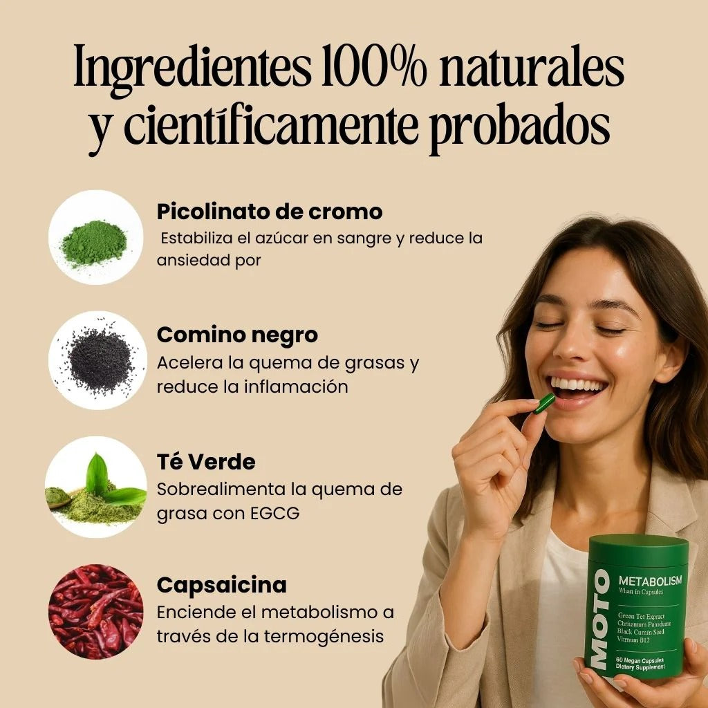 Moto: Acelera tu metabolismo