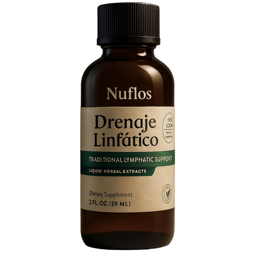 Drenaje Linfático Nuflos: Drenan naturalmente la hinchazón de rostro, abdomen, brazos y piernas