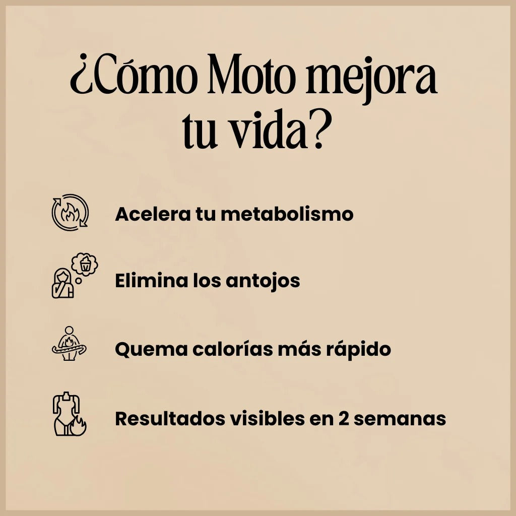Moto: Acelera tu metabolismo
