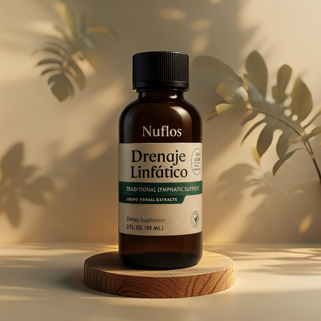 Drenaje Linfático Nuflos: Drenan naturalmente la hinchazón de rostro, abdomen, brazos y piernas