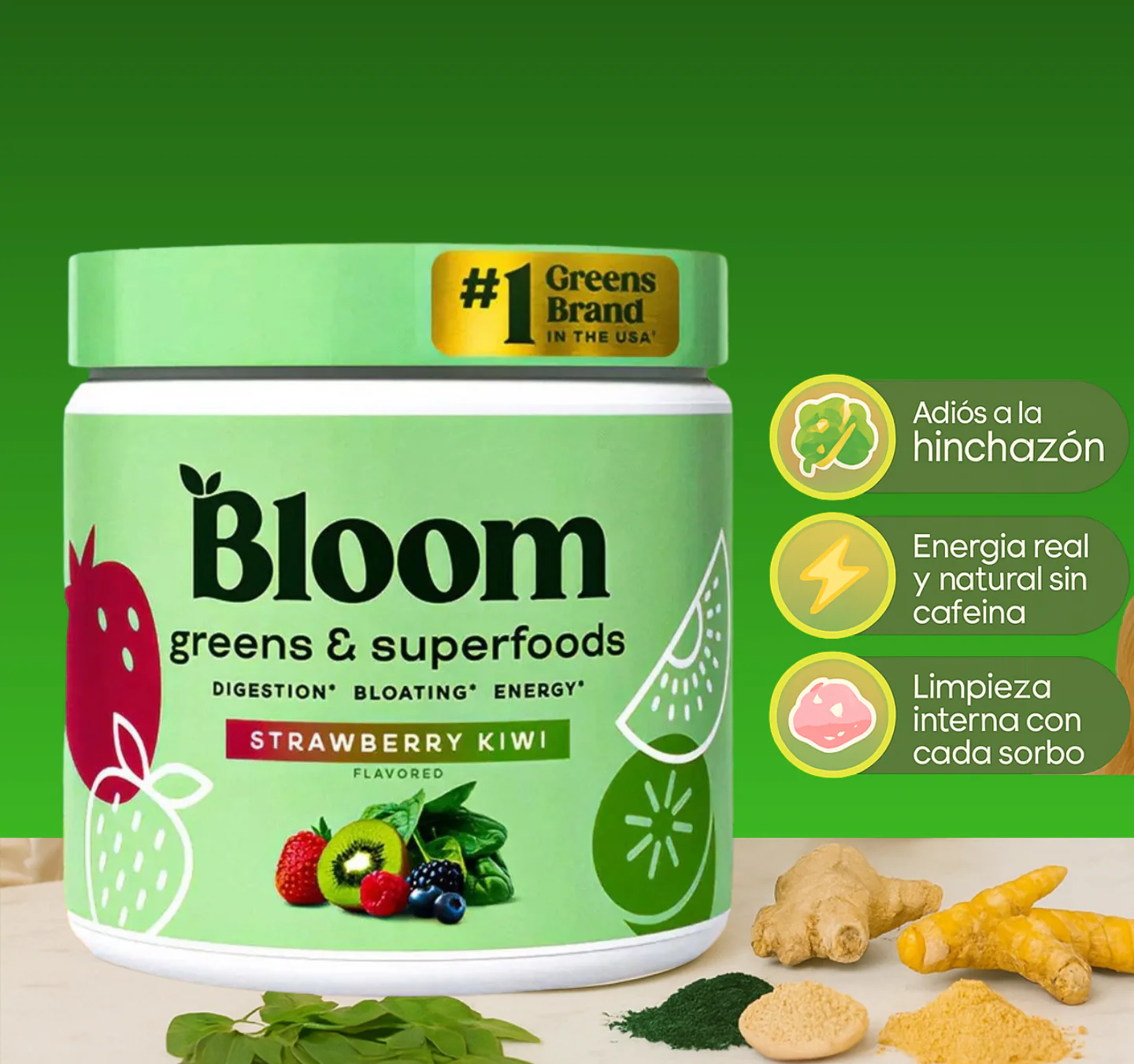 Bloom: más ligera, más energía y sin hinchazón.