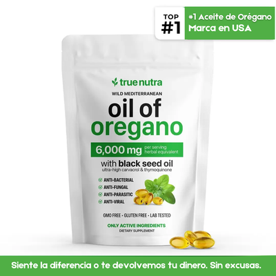 Aceite de Orégano | Antiinflamatorio, antifúngico y antiviral