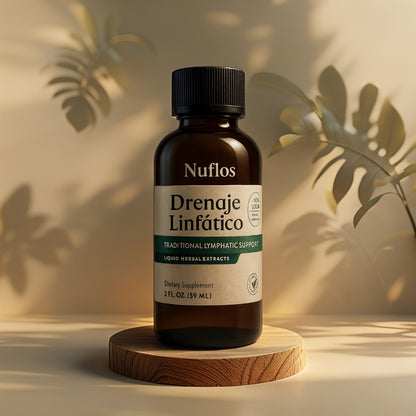 Drenaje Linfático Nuflos: Drenan naturalmente la hinchazón de rostro, abdomen, brazos y piernas